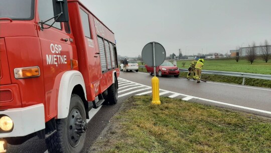 S17: Plama oleju przyczyną dwóch zdarzeń