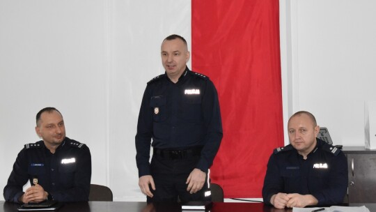 Policja podsumowuje rok. Insp. Gaładyk oficjalnie zastępcą komendanta