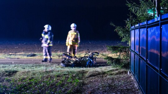 Tragedia na drodze. Nie żyje motocyklista