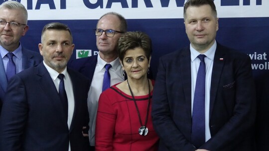 Minister Czarnek w Miętnem