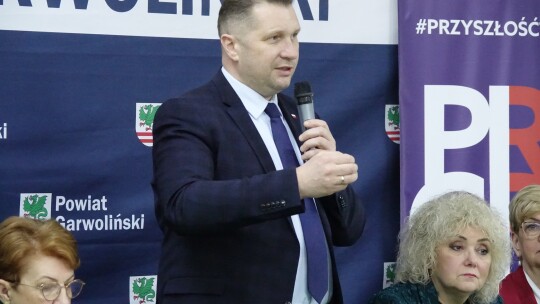 Minister Czarnek w Miętnem