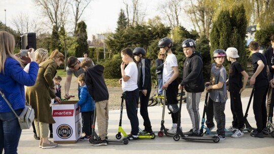 Garwoliński skatepark oficjalnie otwarty