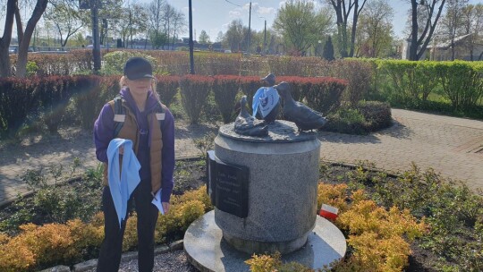 Ruszyli w miasto śladami historii Garwolina