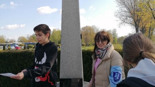 Ruszyli w miasto śladami historii Garwolina