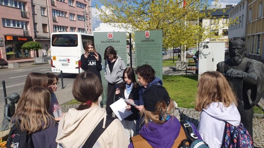 Ruszyli w miasto śladami historii Garwolina