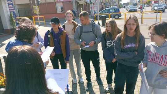 Ruszyli w miasto śladami historii Garwolina