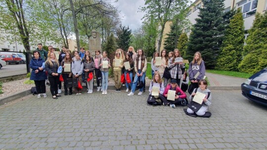 Ruszyli w miasto śladami historii Garwolina