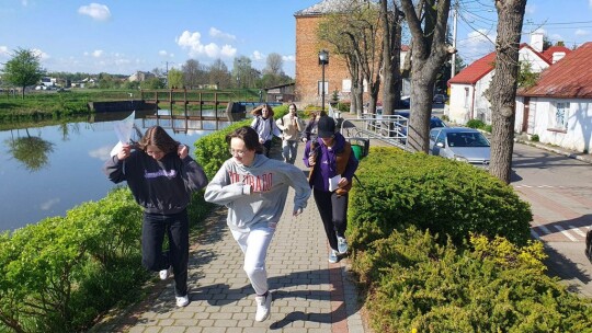 Ruszyli w miasto śladami historii Garwolina