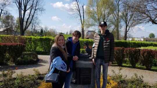 Ruszyli w miasto śladami historii Garwolina