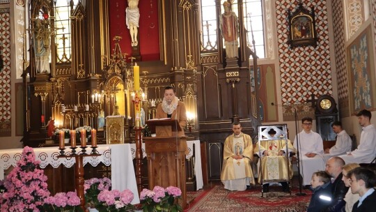 IX rocznica kanonizacji patrona szkoły w Brzegach