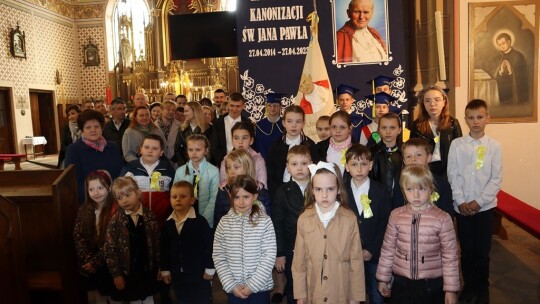 IX rocznica kanonizacji patrona szkoły w Brzegach