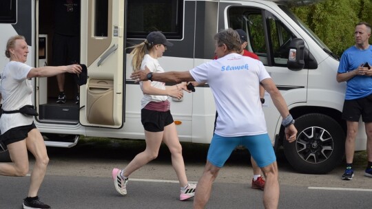 Pilawa-Świnoujście: Stopka gotowa do sztafety