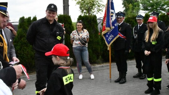 Młodzi wstąpili w szeregi straży pożarnej