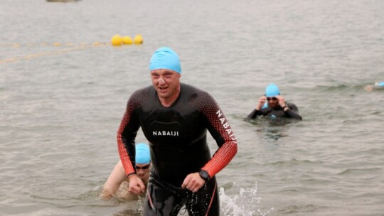 Robert Mrozek zwycięzcą X Triathlonu Garwolińskiego. Łukasz Biernacki na podium