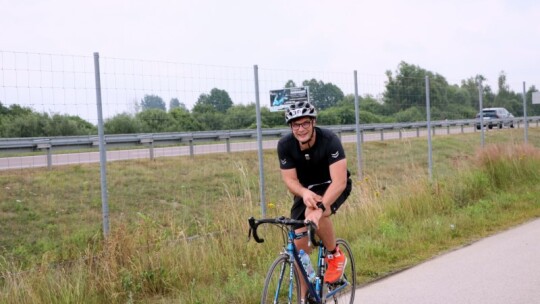 Robert Mrozek zwycięzcą X Triathlonu Garwolińskiego. Łukasz Biernacki na podium