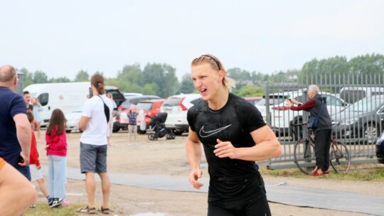 Robert Mrozek zwycięzcą X Triathlonu Garwolińskiego. Łukasz Biernacki na podium