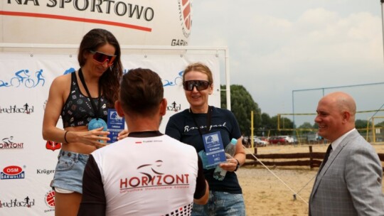 Robert Mrozek zwycięzcą X Triathlonu Garwolińskiego. Łukasz Biernacki na podium