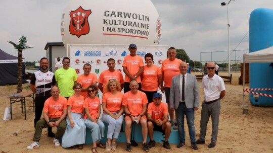 Robert Mrozek zwycięzcą X Triathlonu Garwolińskiego. Łukasz Biernacki na podium