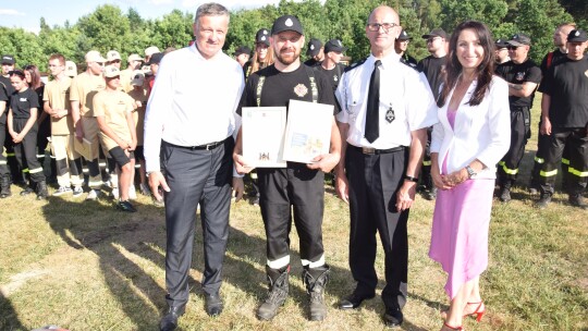 Najlepsi strażacy ze stolicy gminy