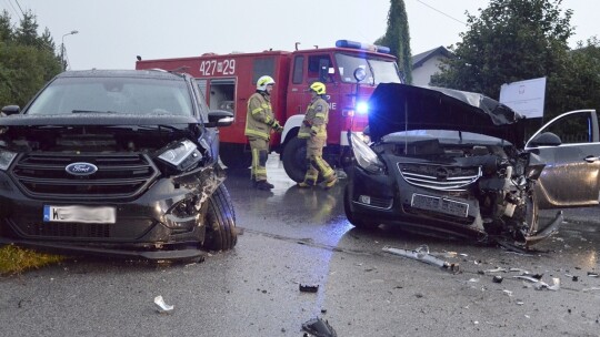 Miętne: Kolizja na zakręcie