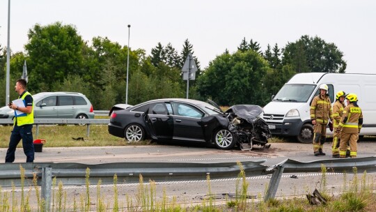 Seria na S17. Tym razem wypadek trzech pojazdów