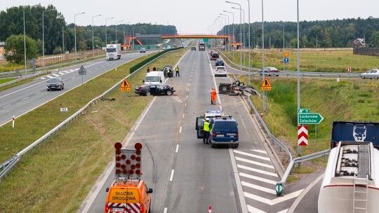 Seria na S17. Tym razem wypadek trzech pojazdów