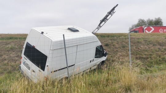 Kierowca busa zasnął na S17