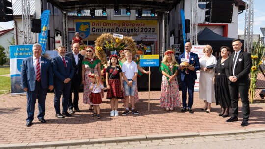 Gmina Borowie świętowała zakończenie żniw