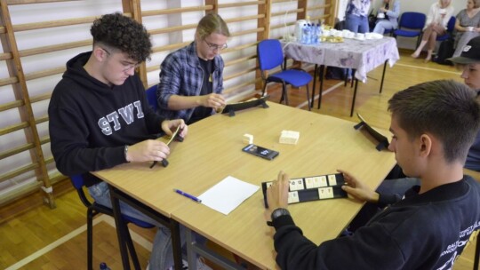 Garwolińskie Mistrzostwa Szkół w Rummikub w Dwójce