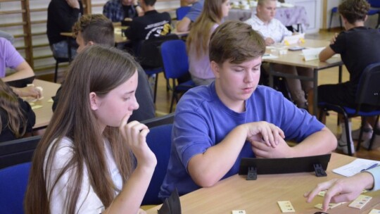 Garwolińskie Mistrzostwa Szkół w Rummikub w Dwójce