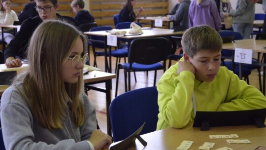 Garwolińskie Mistrzostwa Szkół w Rummikub w Dwójce