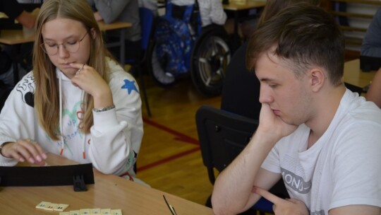 Garwolińskie Mistrzostwa Szkół w Rummikub w Dwójce