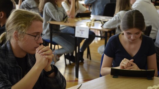 Garwolińskie Mistrzostwa Szkół w Rummikub w Dwójce