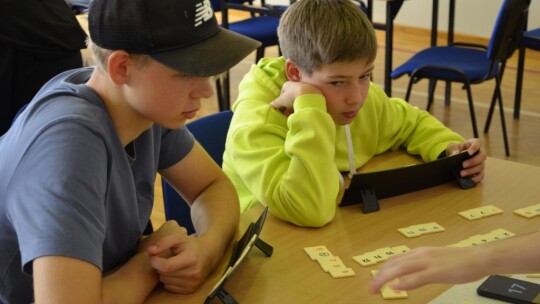 Garwolińskie Mistrzostwa Szkół w Rummikub w Dwójce