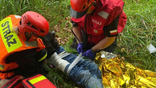 Ćwiczyli na wypadek powodzi