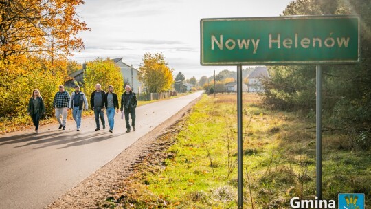 Nowy Helenów i Kacprówek z wyremontowanymi drogami