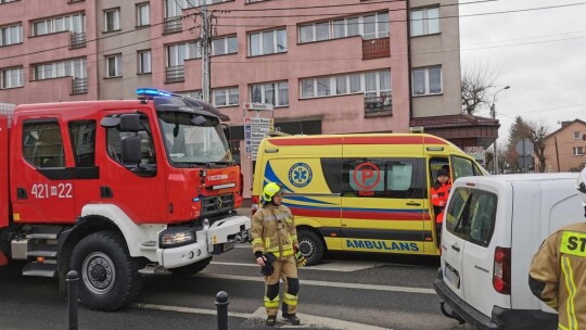 Zderzenie w centrum Garwolina