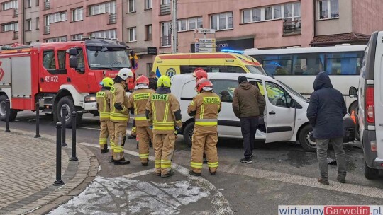 Zderzenie w centrum Garwolina