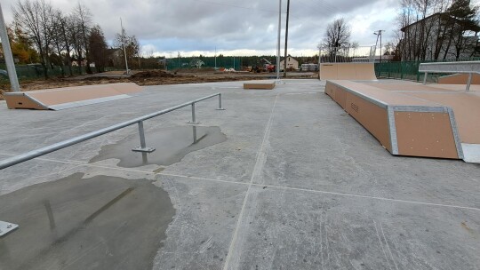 W Maciejowicach powstał skatepark modułowy 