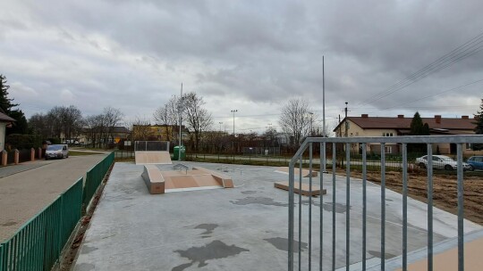 W Maciejowicach powstał skatepark modułowy 