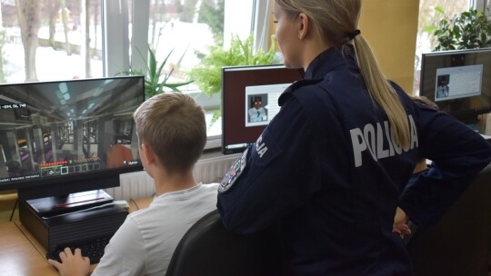 O bezpieczeństwie w sieci na policyjnych lekcjach z Minecraftem