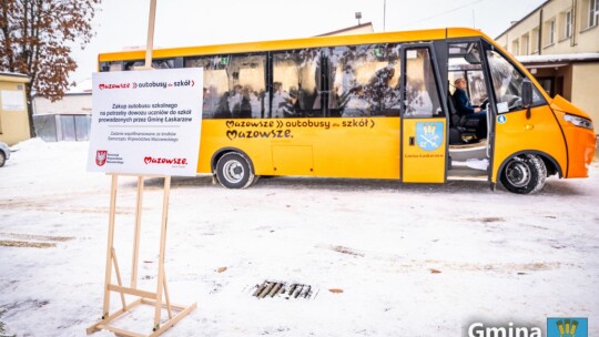 Nowy autobus dla gminy Łaskarzew