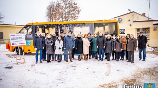 Nowy autobus dla gminy Łaskarzew