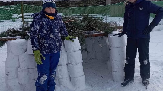 Rozstrzygnęli konkurs na najładniejszą śniegową rzeźbę