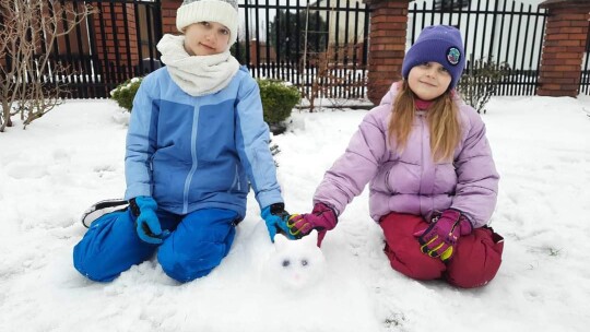 Rozstrzygnęli konkurs na najładniejszą śniegową rzeźbę