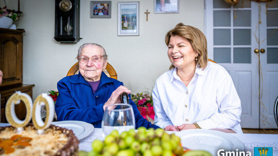 100. urodziny mieszkanki gminy Łaskarzew