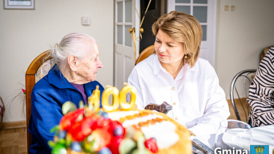 100. urodziny mieszkanki gminy Łaskarzew