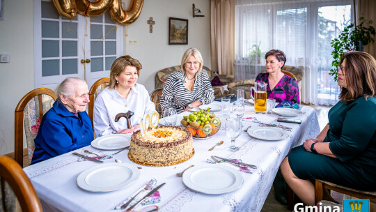 100. urodziny mieszkanki gminy Łaskarzew