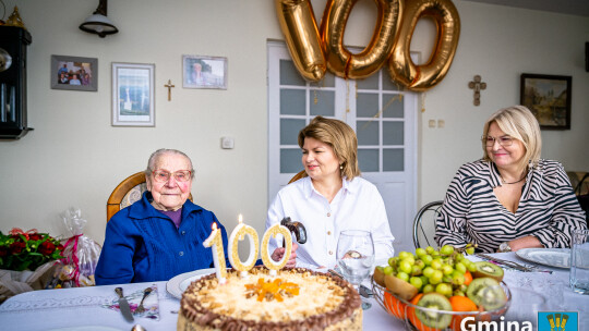 100. urodziny mieszkanki gminy Łaskarzew