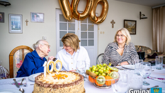 100. urodziny mieszkanki gminy Łaskarzew